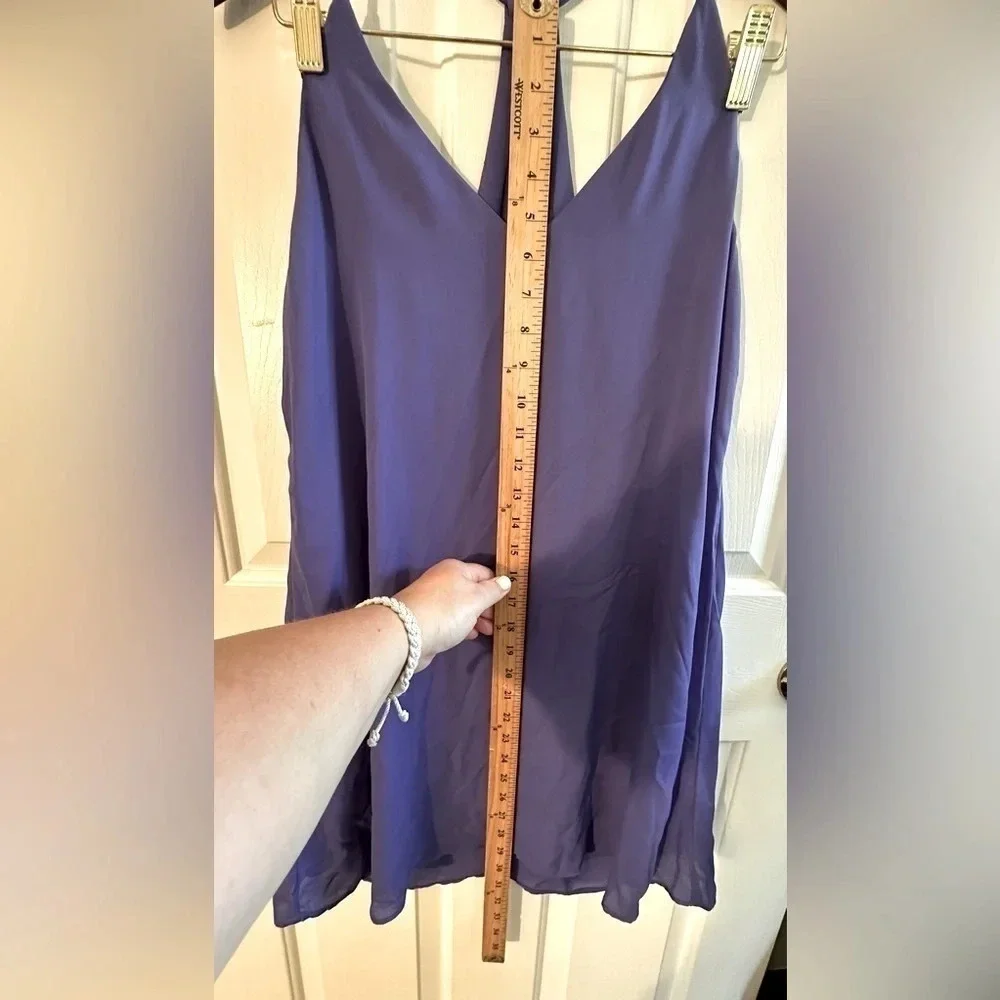 THREE EIGHTY TWO Sm Revolve Romantic Feminine Slip Mini Dress Racer Back Sexy - Picture 10 of 10